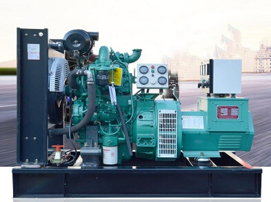钦北全新上柴50kw大型柴油发电机组